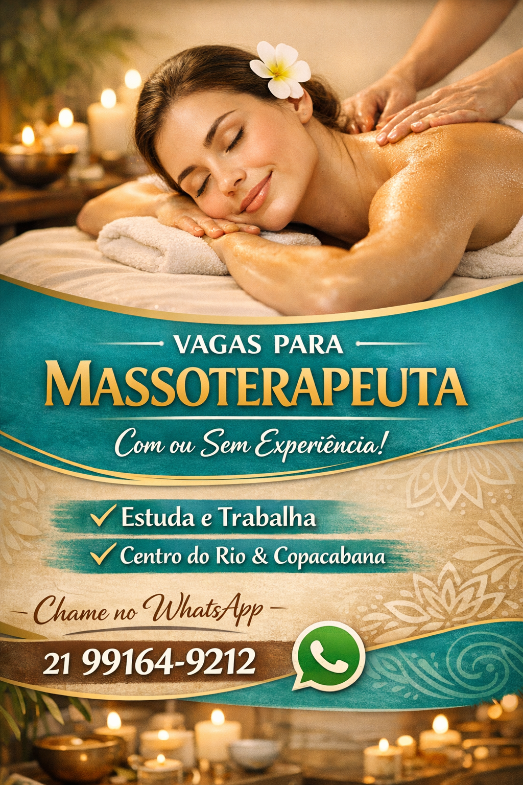 Vagas para Massoterapeutas