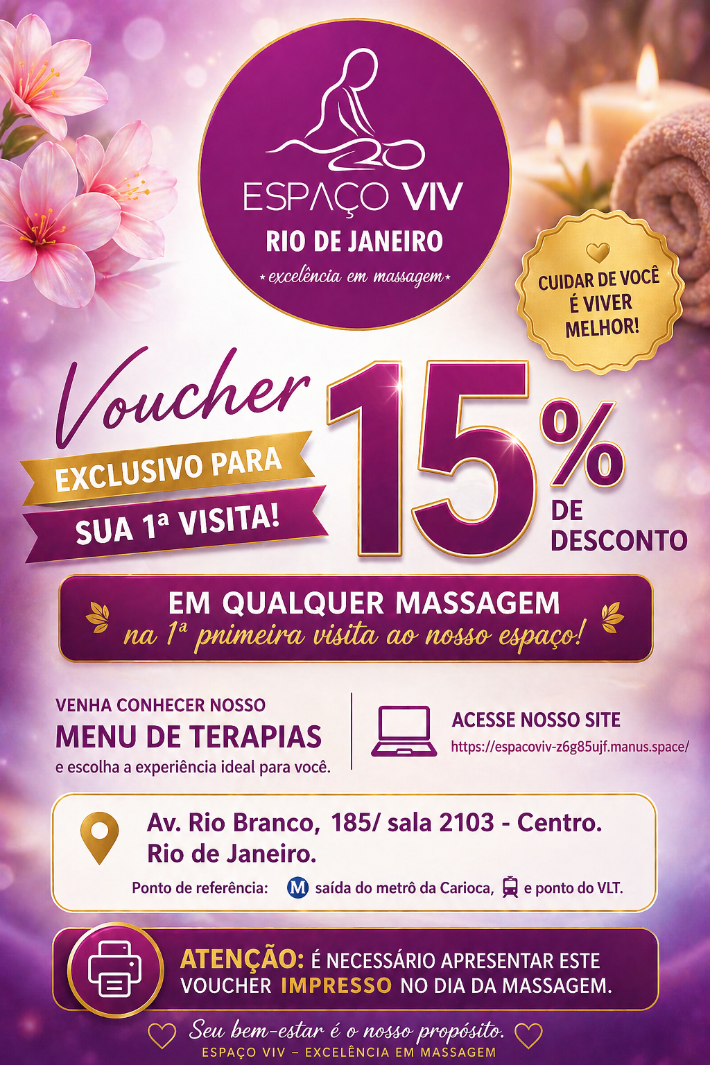 Voucher 1ª Visita