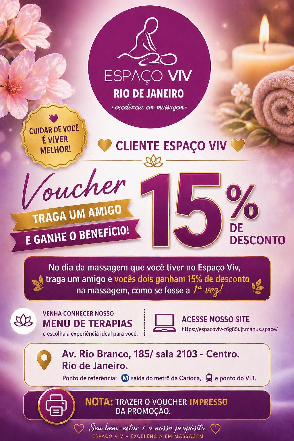 Voucher Traga um Amigo